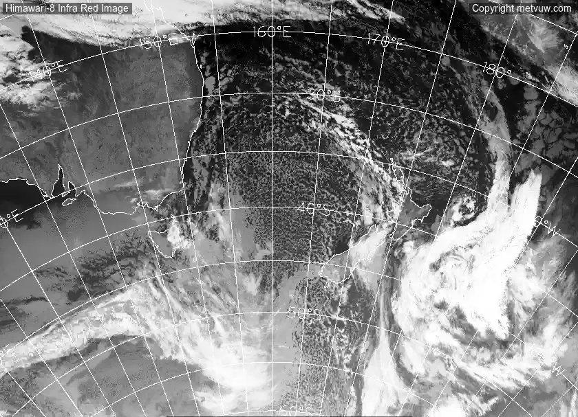 satellite chart for Monday, September 16th, 2024 at 6:00 PM