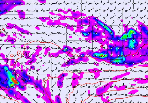 Pacific Islands forecast chart for Saturday, December 27th, 2025 at 12:00 PM