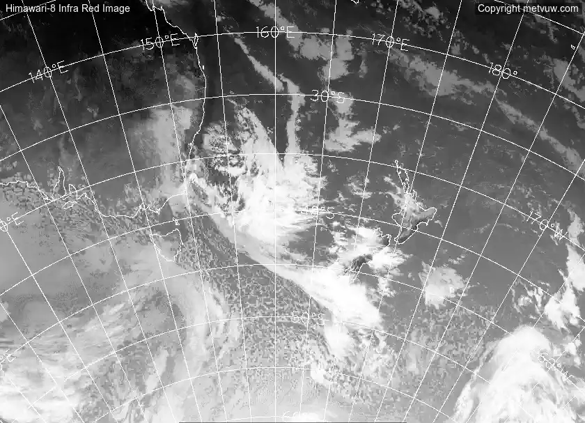 satellite chart for Saturday, August 30th, 2025 at 12:00 AM