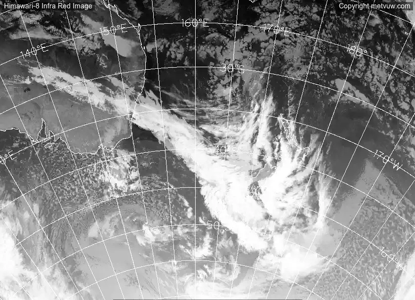 satellite chart for Tuesday, September 16th, 2025 at 6:00 PM