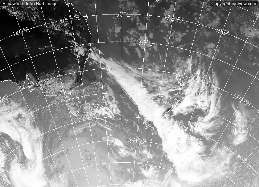 satellite chart for Wednesday, September 17th, 2025 at 3:00 AM