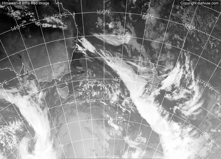 satellite chart for Wednesday, September 17th, 2025 at 9:00 AM
