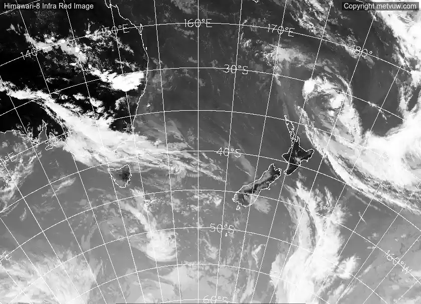 satellite chart for Wednesday, December 10th, 2025 at 3:00 AM