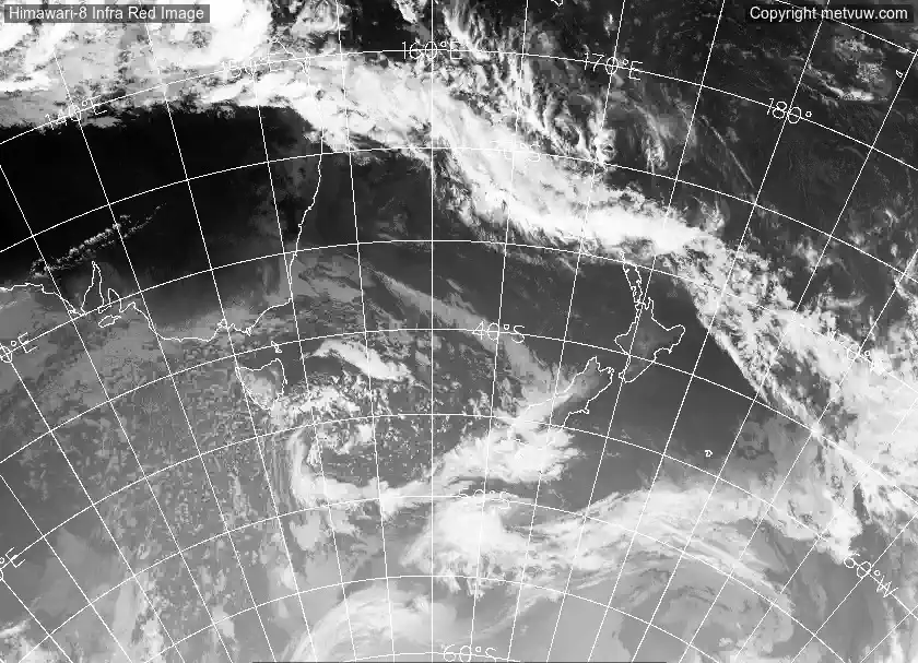 satellite chart for Wednesday, December 24th, 2025 at 9:00 AM