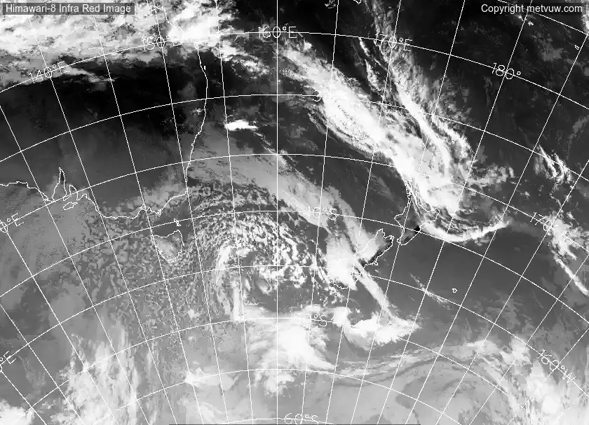 satellite chart for Wednesday, December 24th, 2025 at 9:00 PM