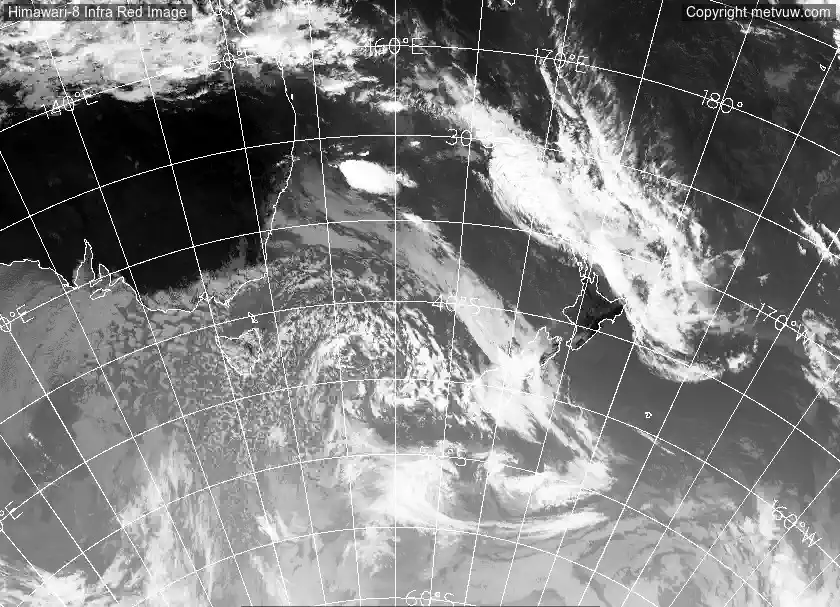 satellite chart for Thursday, December 25th, 2025 at 12:00 AM