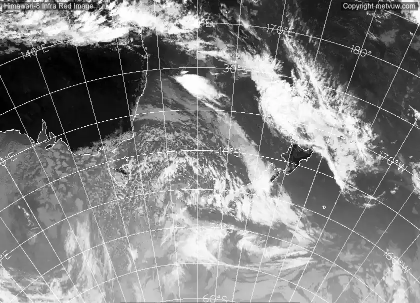 satellite chart for Thursday, December 25th, 2025 at 3:00 AM