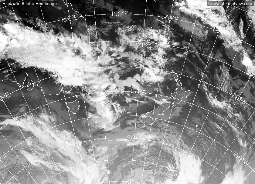 satellite chart for Sunday, February 8th, 2026 at 3:00 PM